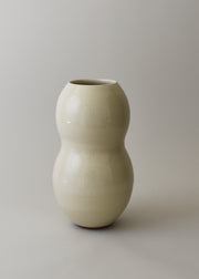 Gourd Series Vase no. 4 in Bone - Victoria Morris
